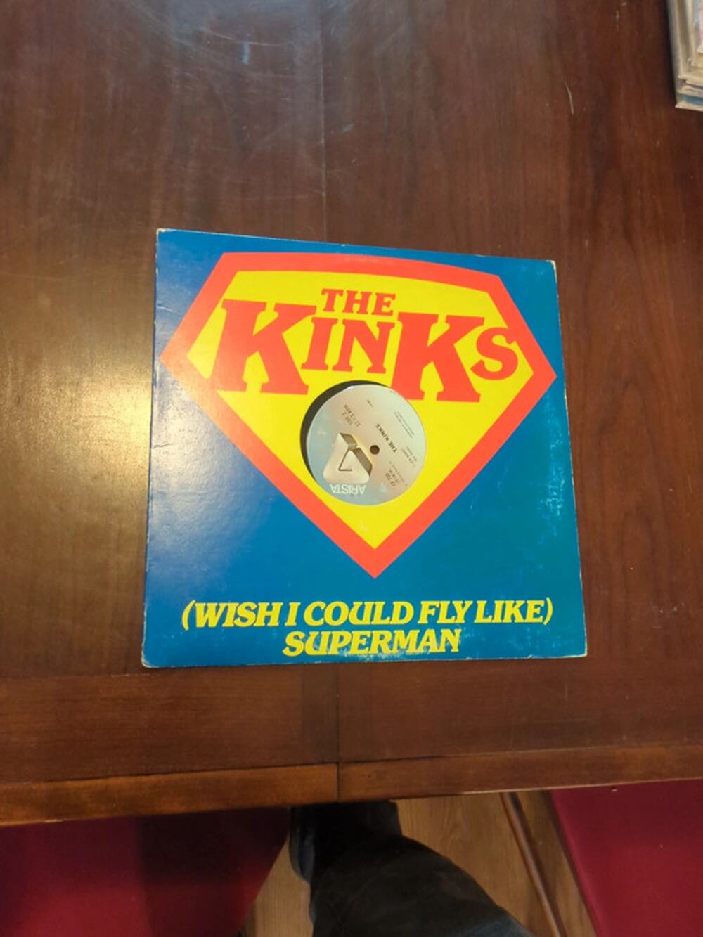 The kinks wish I could fly like Superman vinyl lp